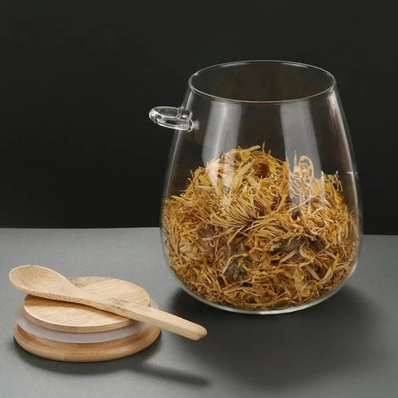 Glass Herbal Storage Jar | 350ML