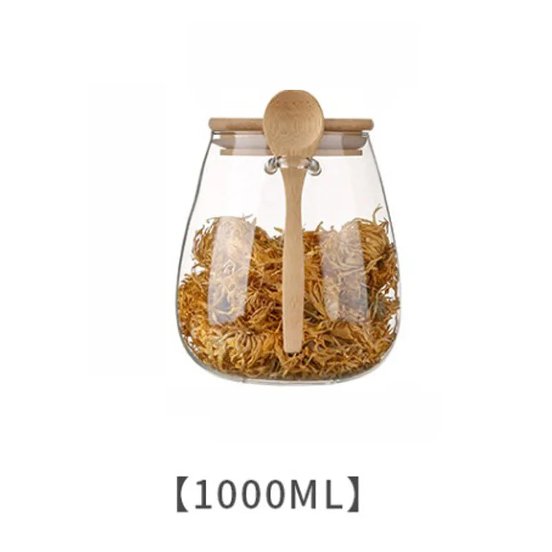 Glass Herbal Storage Jar | 350ML