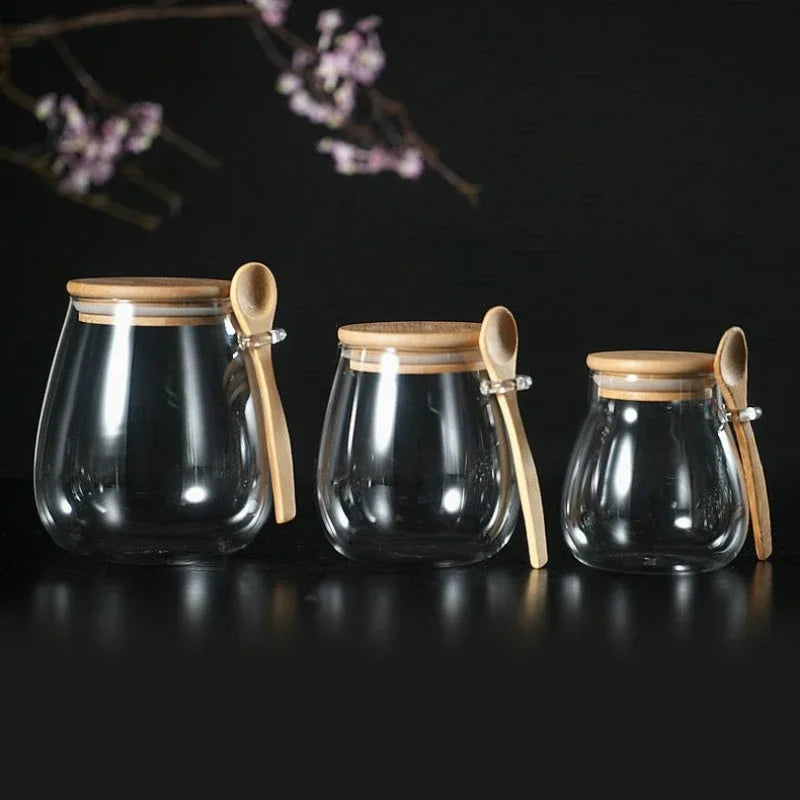 Glass Herbal Storage Jar | 350ML