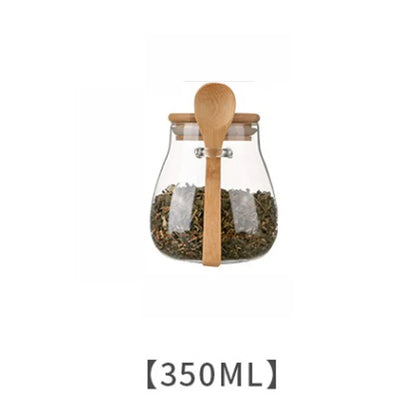 Glass Herbal Storage Jar | 350ML