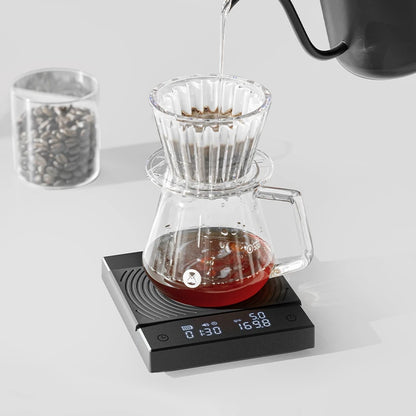 Black Mirror Basic 2 | Digital Coffee Scale with Timer